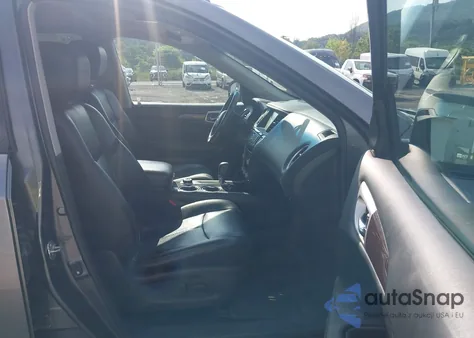 2016 Nissan Pathfinder Platinum from USA, damaged, VIN 5N1AR2MM5GC613495